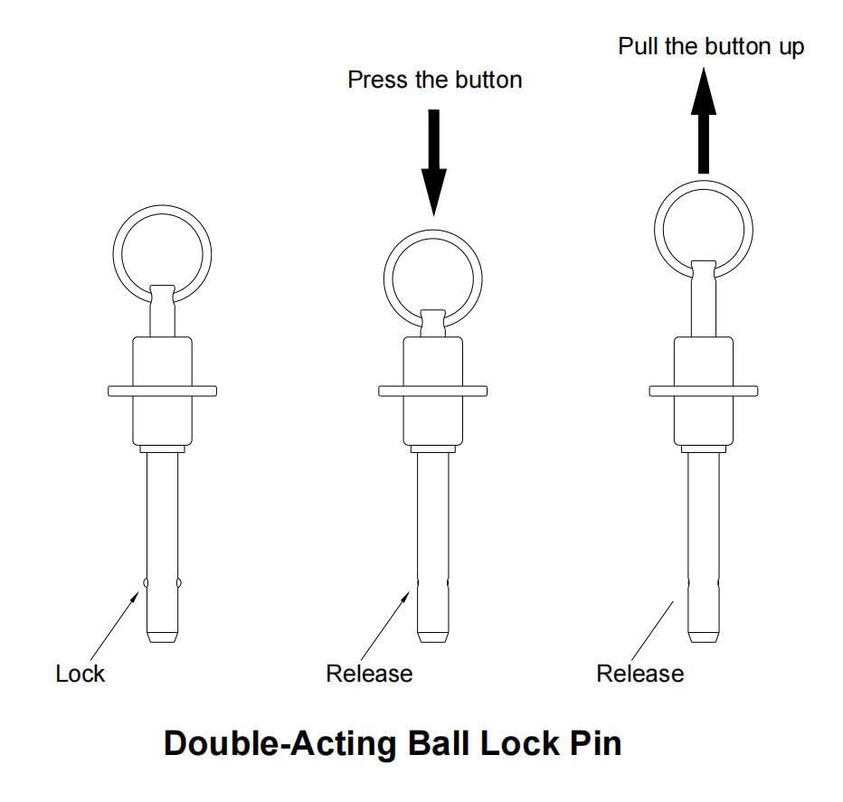 MLG-E1(Double-Acting Ball Lock Pins)
